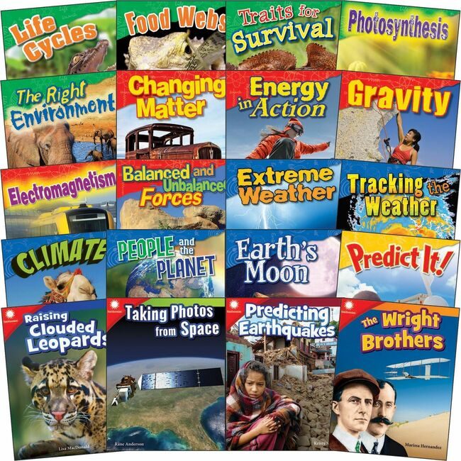 Teacher Created Materials / Shell Education Set Book Science GR 3 20-BK SHL126784