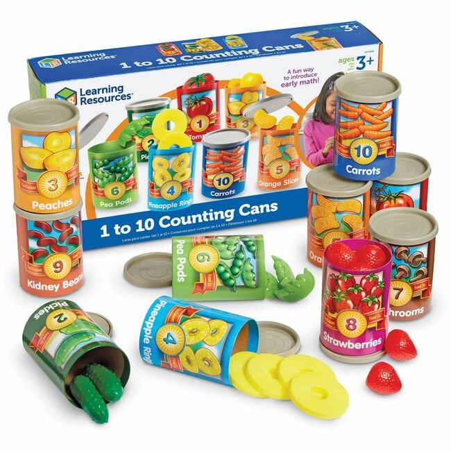 Learning Resources Cans Counting 67PC LRNLER6800