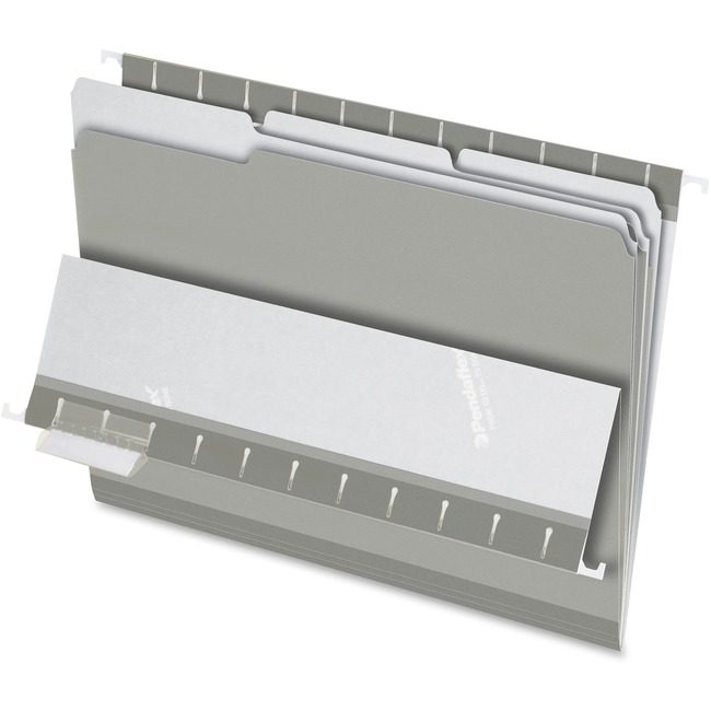 Pendaflex Folder Interior Letter Gray PFX421013GRA