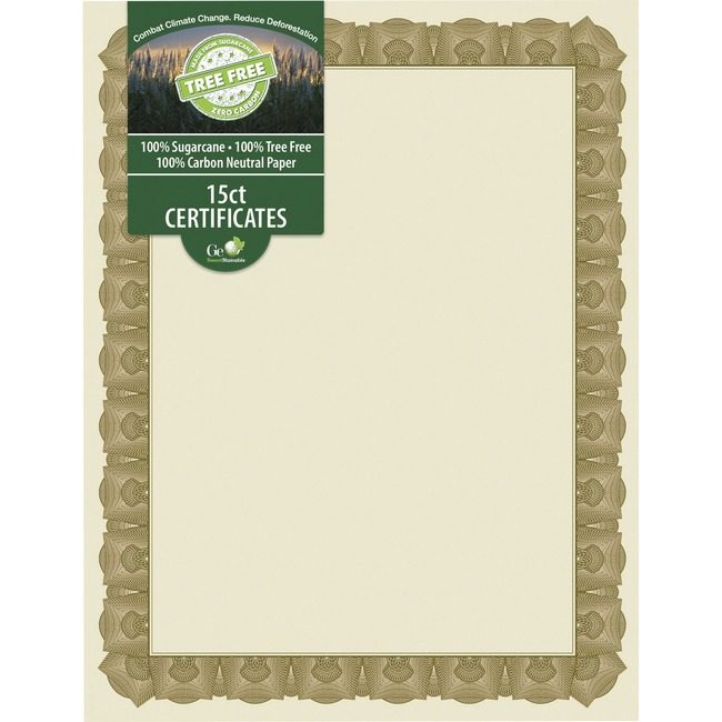 Geographics Tree Free Certificate Natur GEO49008