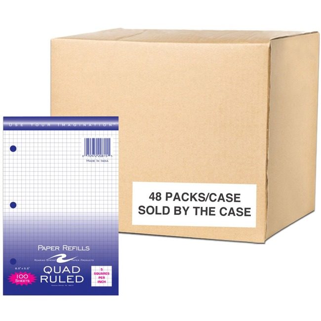 Roaring Spring Paper Products Filler 5X5 GRAPH Sma ROA20815CS