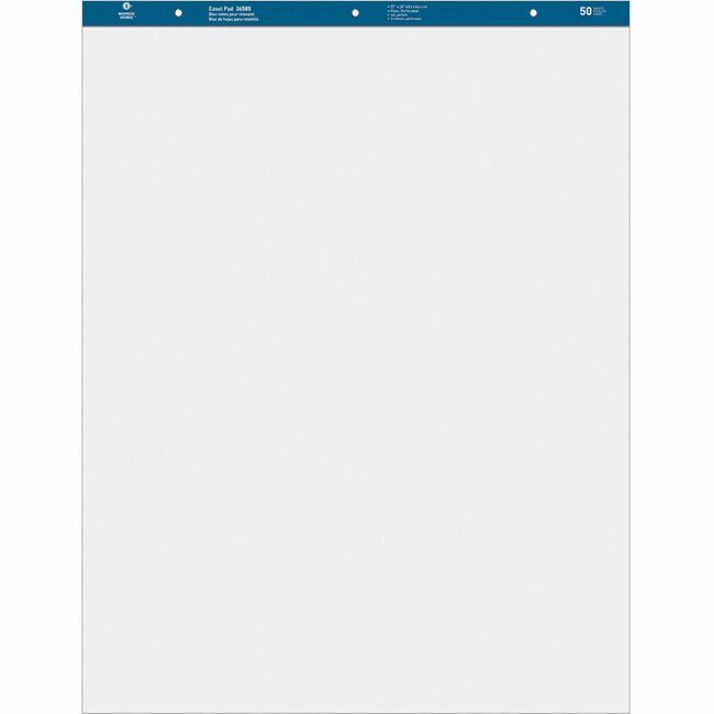 Business Source Pad Easel Plain 27X34 2 Pack BSN36585