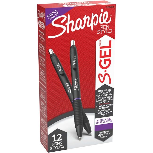 Sharpie / Expo / Prismacolor / Sanford Newell Brands / Sanford Sharpie / Expo / Prismacolor / Pen S-Gel 0.7MM Dz Purple SAN2126235