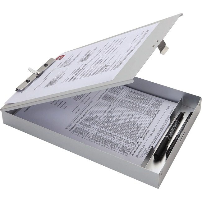 Business Source Clipboard Storage Aluminum BSN49262