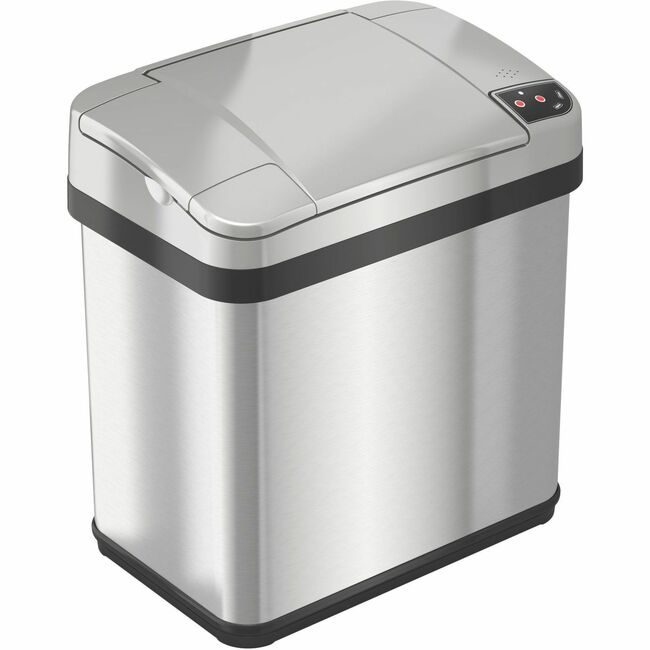 HLS Commercial Trashcan Sensor Stainless HLCHLS02SS
