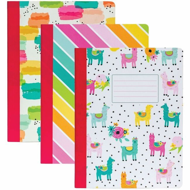 Pukka Pads Pad Compbk Assorted 3 Pack PKP9095CD