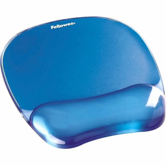 Fellowes Brands Wristrest Msepd Gel Crystl FEL91141