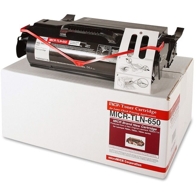 microMICR Corporation Toner New LEXT650 T652 T654 MCMMICRTLN650