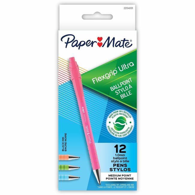 Newell Brands Paper Mate Pen Flexgrip Ultra Assorted Dz PAP2204001