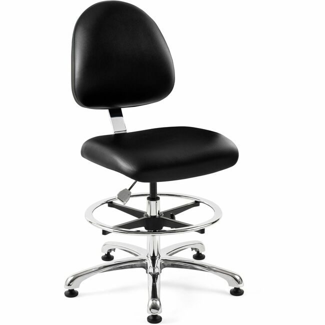 BEVCO Precision Manufacturing, Inc. ISO7 BLK TALL CHAIR NONTILT BVM9550MC4BLK