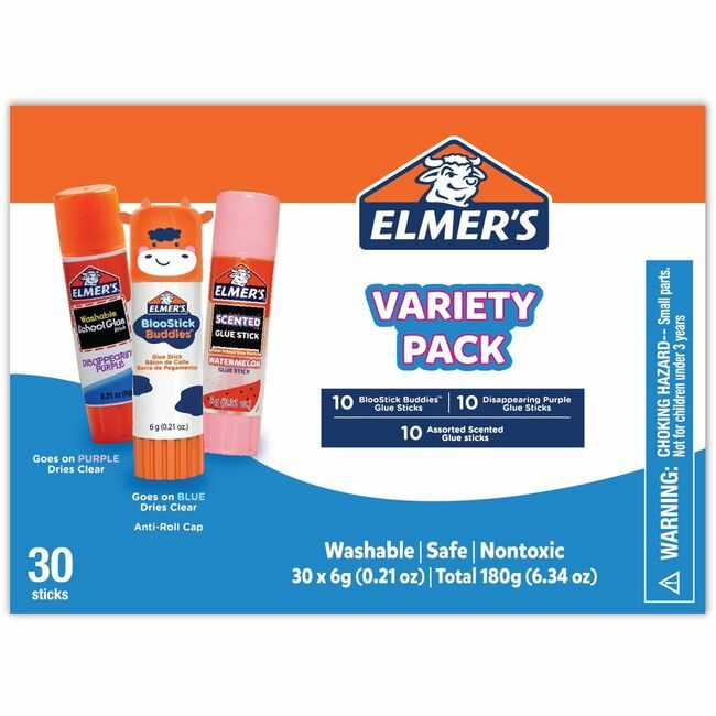 Newell Brands Elmer's / X-Acto Glue Stick Assorted 30 Count EPI2213791