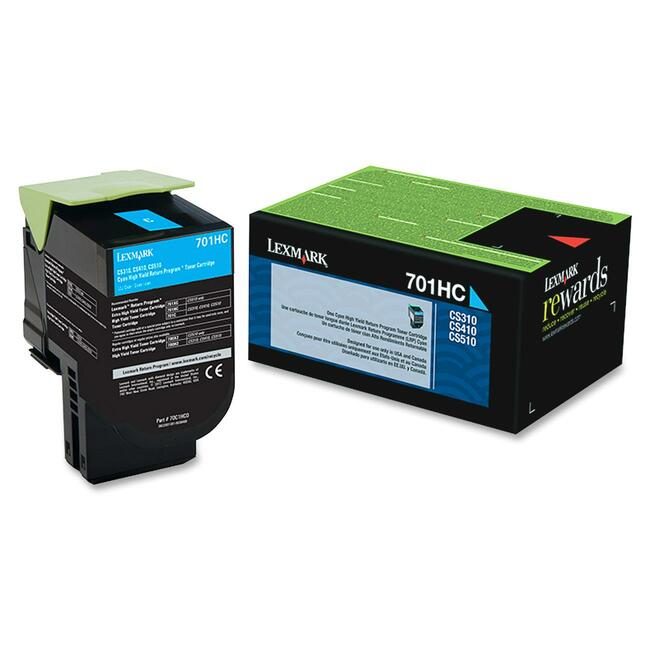 Lexmark International Crtdg Tnr Rtnp Hy Cyn 701HC LEX70C1HC0