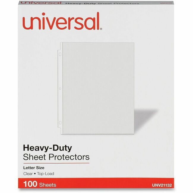 Universal Office Products Protector Sht Hvywt 100 Pack UNV21132