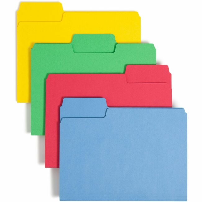 Smead Manufacturing Co. Folder Sup Letter 1/3 24 Pack Assorted SMD11956