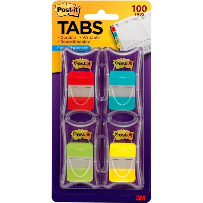 3M Company Tabs Post-It Solid 1" Prmry MMM686-RALY