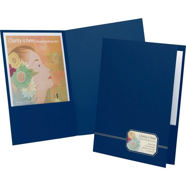 TOPS Products / ACCO legacy Oxford Folder 2PKT Executive Be/Gd OXF04162