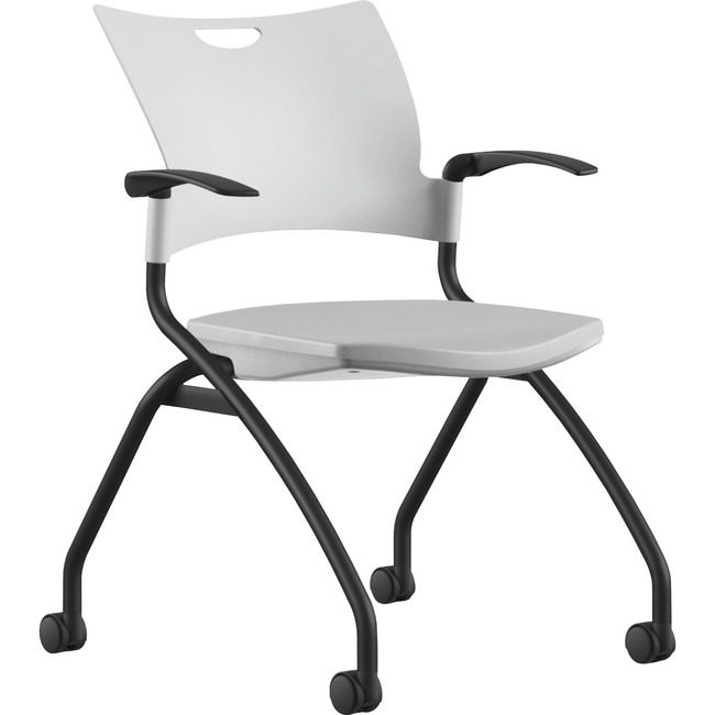 9to5 Seating Chair Nstng Plastic We/Bk NTF1320A12BFP05