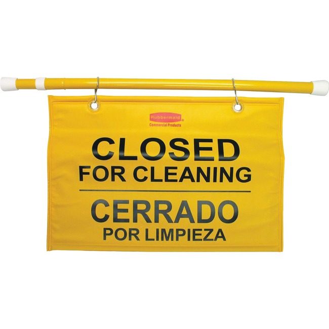 Rubbermaid Commercial Products Sign Hanging Safety Yw RCP9S1600YL