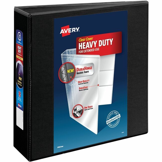 Avery Products Corporation Binder View Hd Ezd 3" Black AVE79693CT