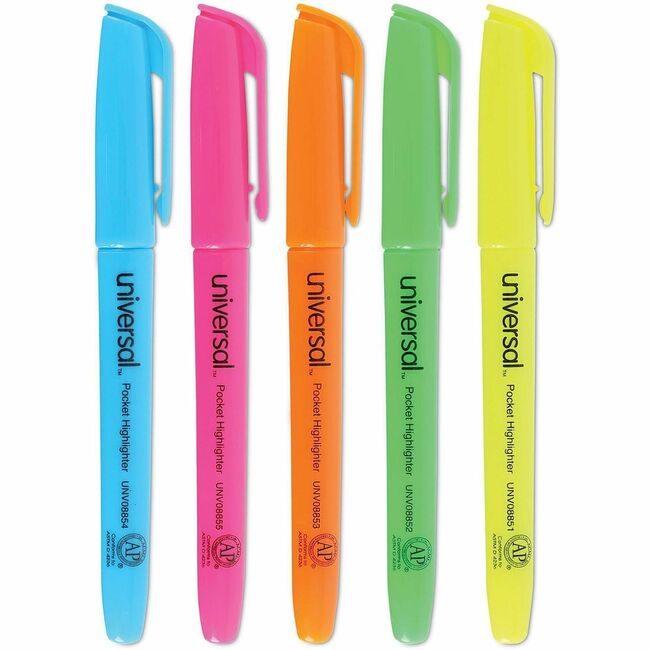 Universal Office Products Hilighter Pkt 5/ST Fl UNV08850