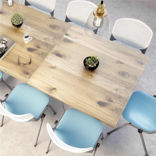 KFI Seating Table Sqr 42X42X29 Barnwd KFI42S922BKLTB