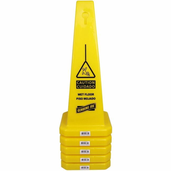 Genuine Joe Cone Safety 24" 4-SIDED Yw GJO58880CT