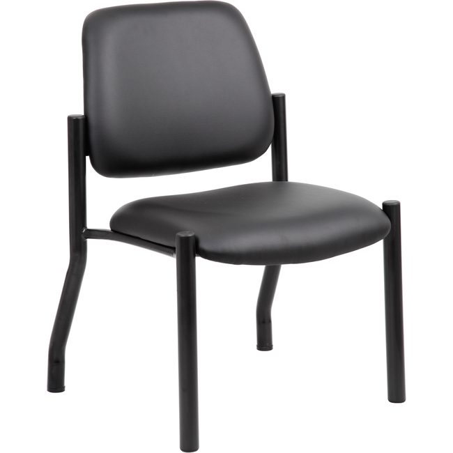 Boss Office Products Chair Guest Antimicrobial 300L BOPB9595AMBK