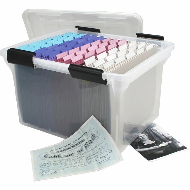 IRIS USA Filebox Water-Tight Ltr/Lgl IRS110600
