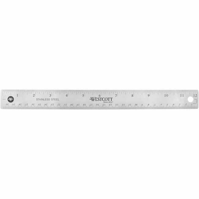 Westcott / Acme United Acme United Corporation Westcott / Ruler Stainless Steel 12" ACM10415