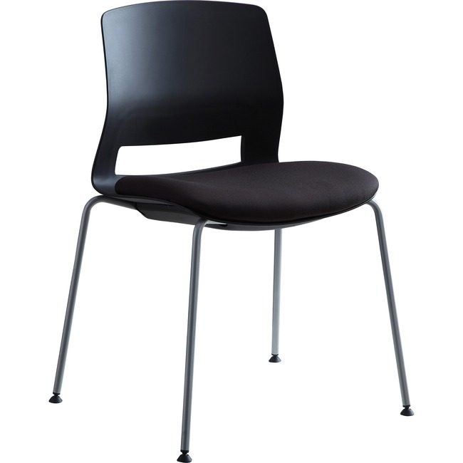 Lorell Chair Stack Blk/Blk LLR42948