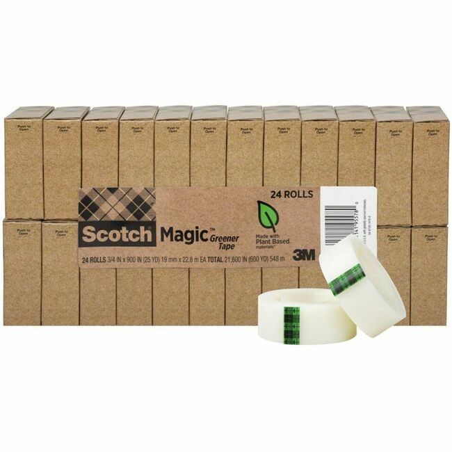 3M Company Tape Inv Eco 3/4"X900" 24 Pack MMM81224P