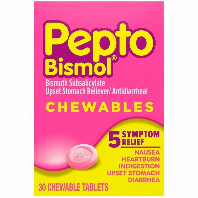 Procter & Gamble P&G Professional / product-specific brand Pepto Chewtab Orig 30Ct W/Cell PGC03977
