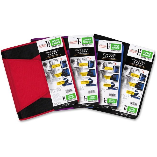 ACCO Brands Mead / Five Star Binder Zip 5STAR 1.5IN MEA28012