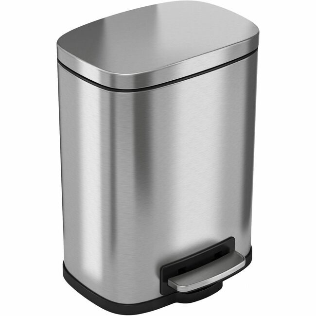 HLS Commercial Trashcan Step Stainless 1G HLCHLSS01R