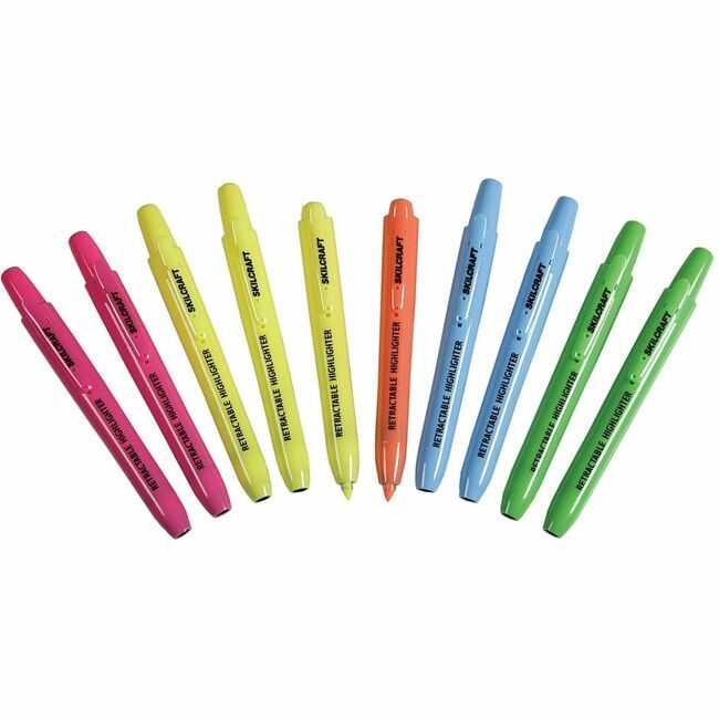 Varies / verify SKU SKU-LEVEL VERIFICATION REQUIRED Highlighter Retrct Chsl Assorted NSN5548208