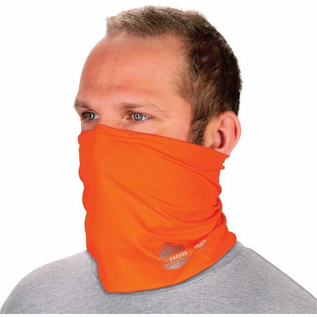 Ergodyne Gaiter Neck 2-LYR Orng S/M EGO42146
