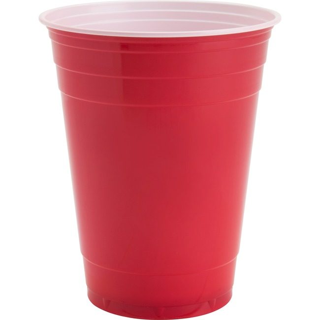 Genuine Joe Cup Party 16OZ Red GJO11251