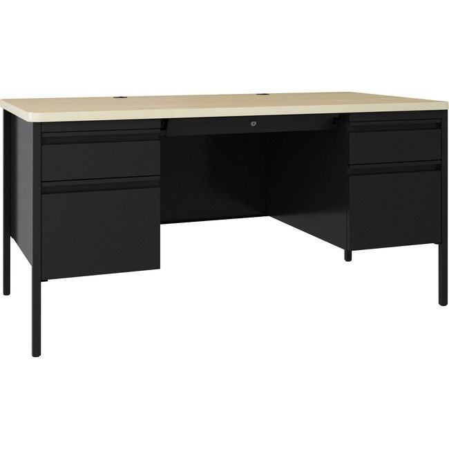 Lorell Desk Teachers 30X60 Bk/Mp LLR03155