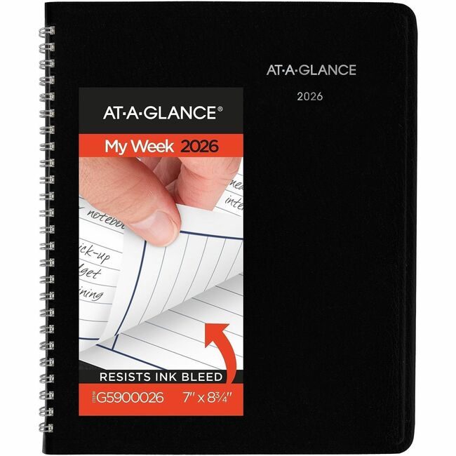 ACCO Brands AT-A-GLANCE Planner Weekly Open Schedule AAGG590-00