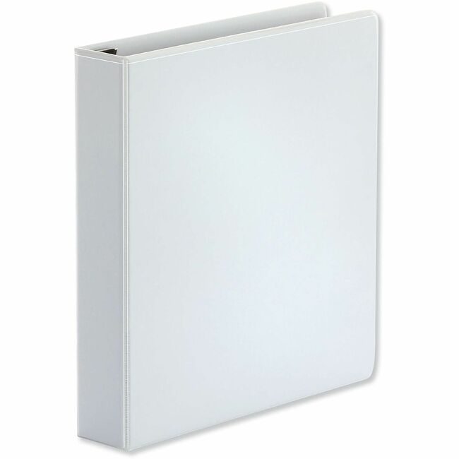 Universal Office Products Binder 1.5"DRNG Pushopen White UNV30722
