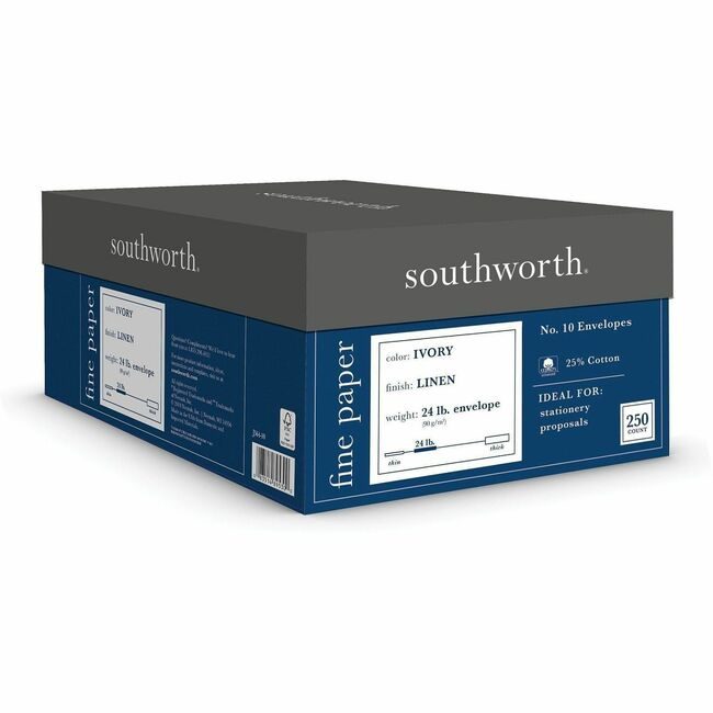 Southworth Envelope Linen 25%CTN Ivry SOUJ564-10