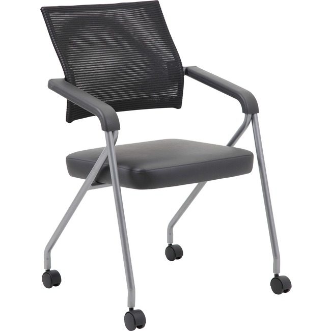Boss Office Products Chair Nesting Mesh 2/CT Black BOPB18062