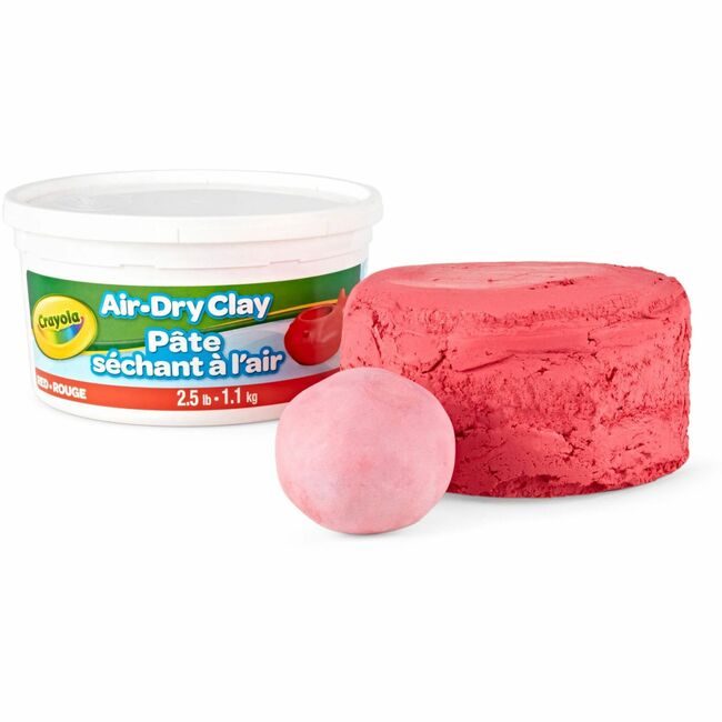 Crayola LLC Clay Airdry 2.5LB Red CYO575138