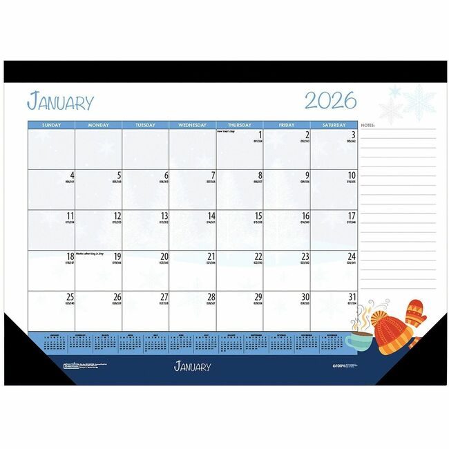 House of Doolittle Deskpad Seasonal/Holiday HOD139