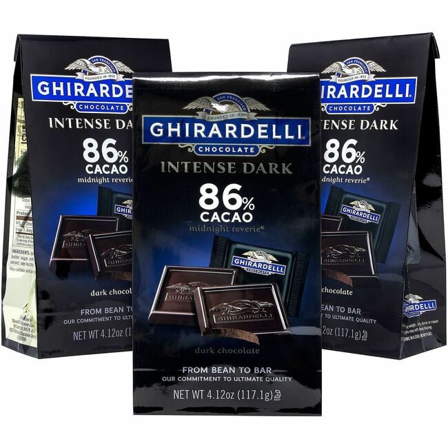 Varies / verify SKU SKU-LEVEL VERIFICATION REQUIRED Food Ghiradelli Drk 3 Pack GRR30001033