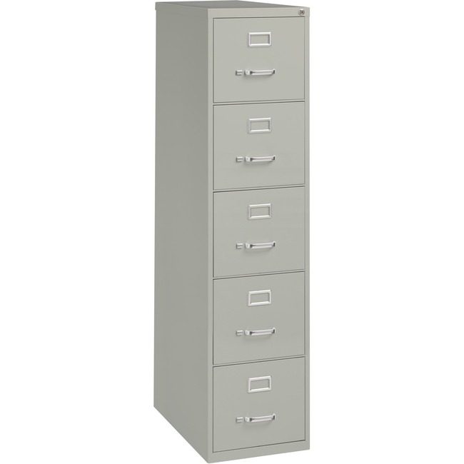 Lorell File Vrt 5DR 26.5" Letter Gray LLR48499