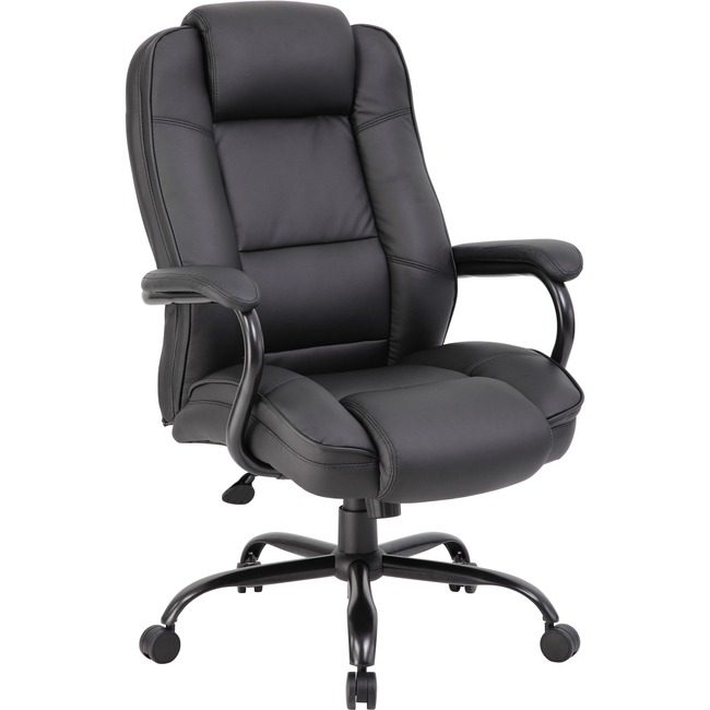Boss Office Products Chair Heavyduty 400LB Vinyl Bl BOPB992BK