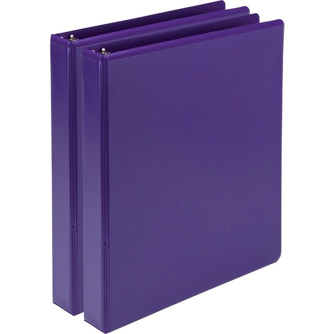 Samsill Binder View 2 Pack 1" Purple SAMU86308