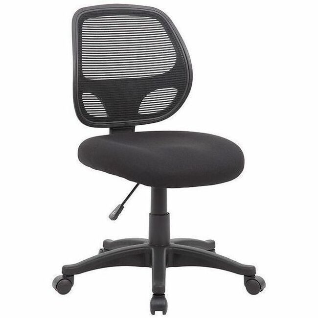 Boss Office Products Chair Task Mesh Armless Black BOP605
