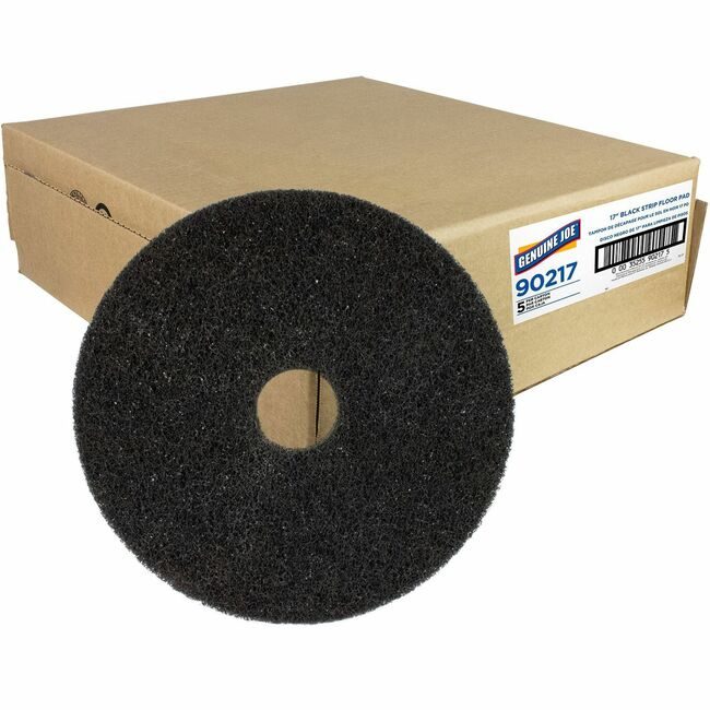 Genuine Joe Pad Floor Black Strip 17" GJO90217
